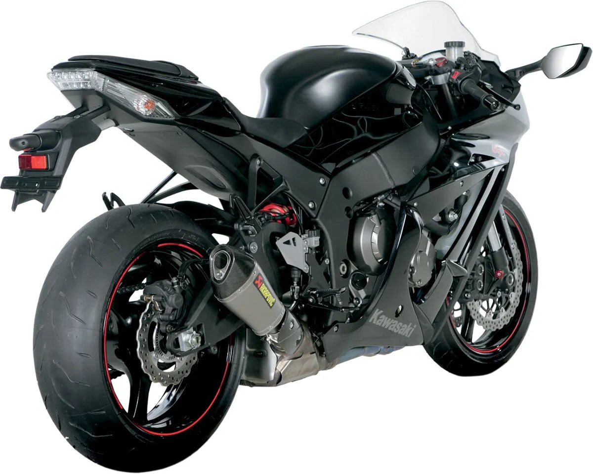 MUFFLER TI/TI/CF ZX10R ΓΙΑ KAWASAKI ZX-10 R 1000 / ZX-10 R 1000 ABS '11–'15 | AKRAPOVIC-S-K10SO7T-HASZ