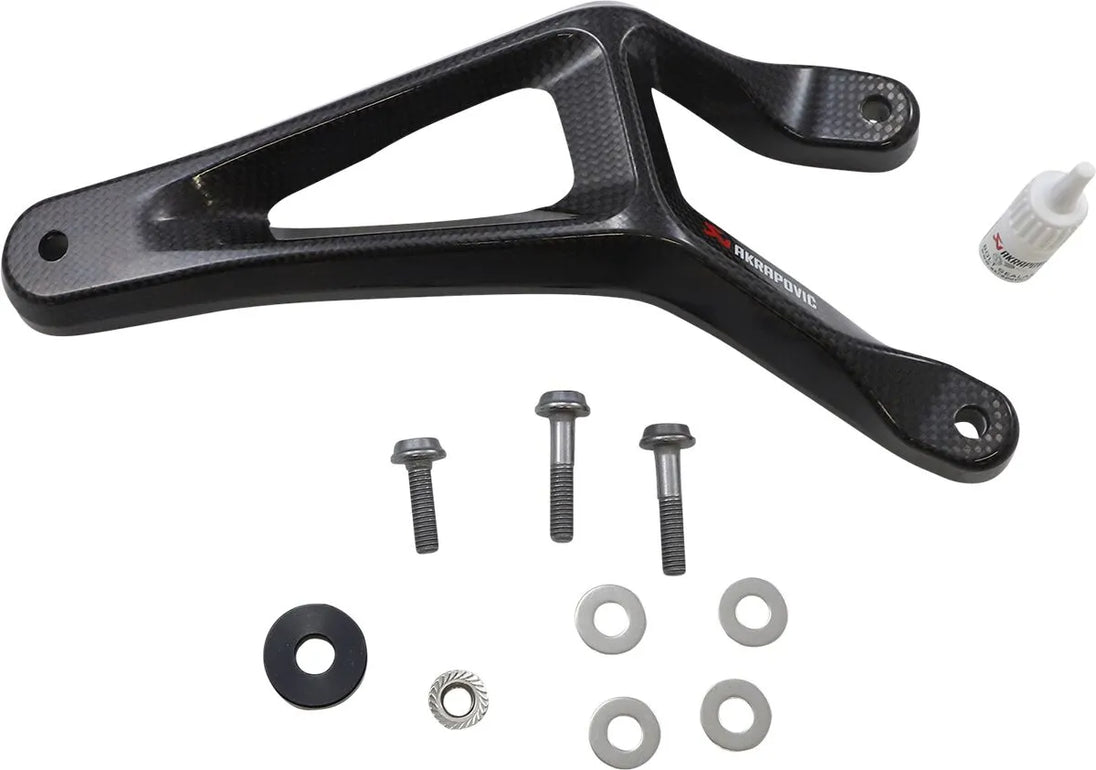 BRACKET MUFF CF ZX-10R 21 ΓΙΑ KAWASAKI ZX-10 R 1000 ABS / ZX-10 RR 1000 ABS '21–'26 | AKRAPOVIC-P-MBK10SO2