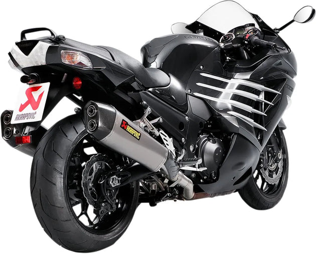 MUFFLERS TI/CF ZX14R 2016 ΓΙΑ KAWASAKI ZX-14 R 1400 / ZX-14 R 1400 ABS / ZZR 1400 ABS '12–'24 | AKRAPOVIC-S-K14SO6-HZAAT