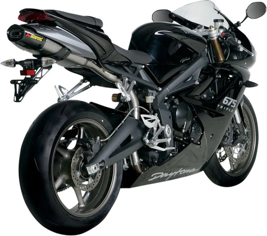 MUFFLER TI DAYTONA 675 ΓΙΑ TRIUMPH DAYTONA 675 / DAYTONA 675 R '06–'12 | AKRAPOVIC-S-T675SO3-HACT