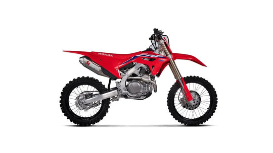EXHAUST TI CRF450R ΓΙΑ HONDA CRF 450 R / CRF 450 RX '21–'24 | AKRAPOVIC-S-H4MET16-FDHLTA