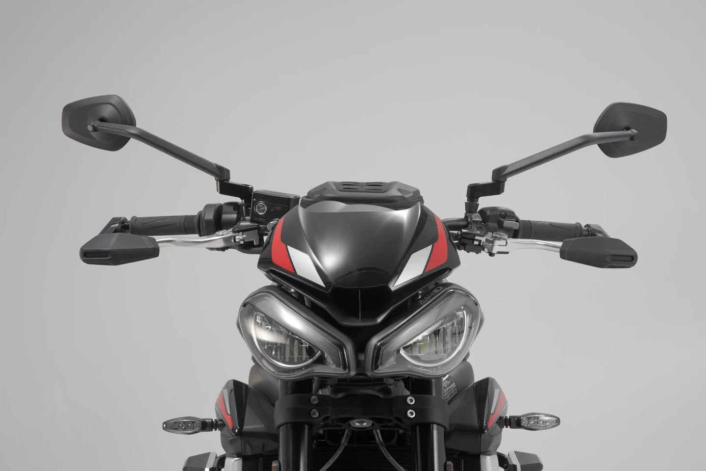 LEVER GUARDS+WIND PROTECT ΓΙΑ TRIUMPH STREET TRIPLE '17–'23 | SW-MOTECH-LVG.11.964.11000/B