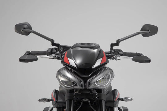 LEVER GUARDS+WIND PROTECT ΓΙΑ TRIUMPH STREET TRIPLE '17–'23 | SW-MOTECH-LVG.11.964.11000/B