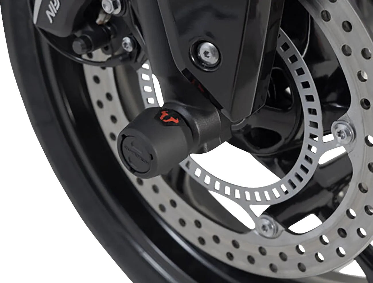 FRONT AXLE SLIDER SET ΓΙΑ TRIUMPH '12–'26 | SW-MOTECH-STP.11.176.10501/B