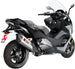 MUFFLER TI/CF C650 SPORT 16-17 ΓΙΑ BMW C 650 SPORT ABS '16–'20 | AKRAPOVIC-S-B6SO7-HZAAT