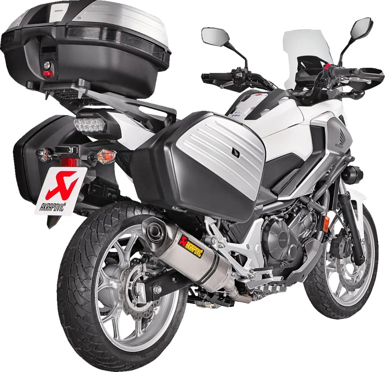 MUFFLER TI/CF NC700X 2016 ΓΙΑ HONDA '12–'20 | AKRAPOVIC-S-H7SO2-HRT