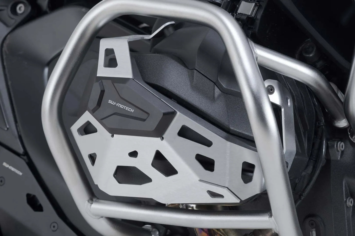 CYLINDER GUARD SILVER R1300GS | SW-MOTECH-MSS.07.975.10100