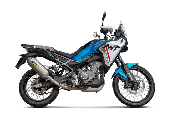 MUFFLER SLIP-ON TITANIUM CFMOTO 450MT ΓΙΑ CF MOTO MT 450 ABS '24–'26 | AKRAPOVIC-S-CF4SO2-HFTT