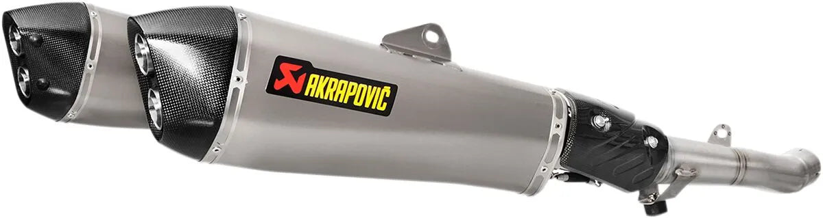 MUFFLERS TI/CF ZX14R 2016 ΓΙΑ KAWASAKI ZX-14 R 1400 / ZX-14 R 1400 ABS / ZZR 1400 ABS '12–'24 | AKRAPOVIC-S-K14SO6-HZAAT