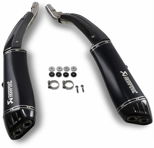 MUFFLERS BK TI/CF K1600B ΓΙΑ BMW K 1600 B ABS / K 1600 GRAND AMERICA ABS '18–'20 | AKRAPOVIC-S-B16SO3-HRAATBL