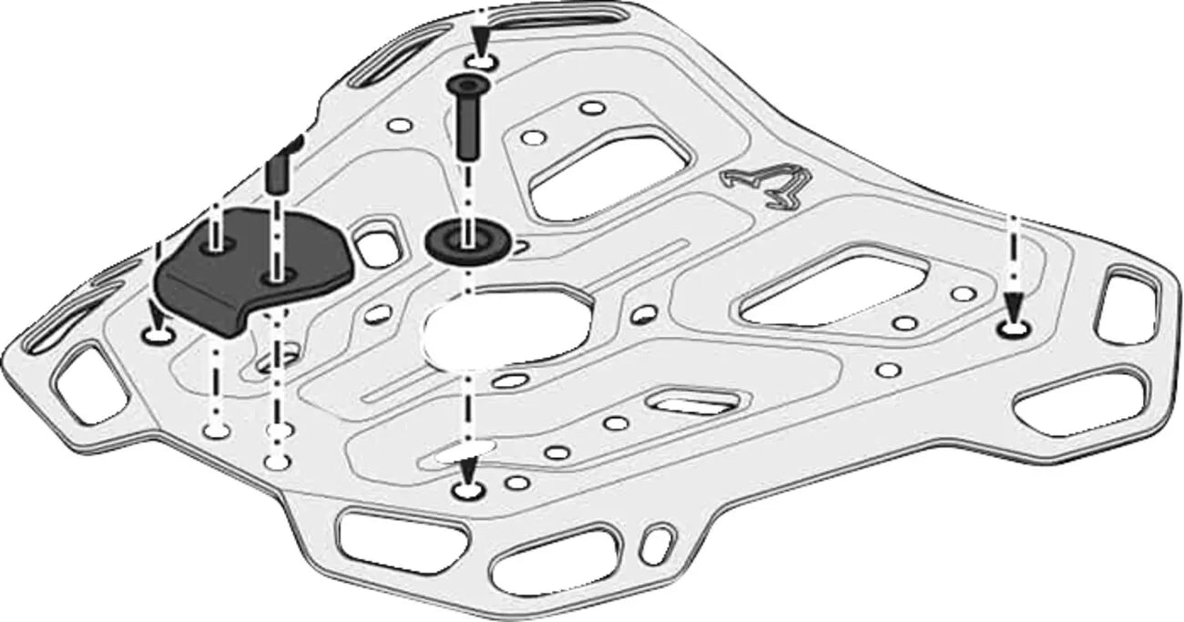 LUGGAGE ADVENTURE-RACK ΓΙΑ YAMAHA XT 1200 Z ABS / XT 1200 ZE ABS '10–'20 | SW-MOTECH-GPT.06.148.19000/B