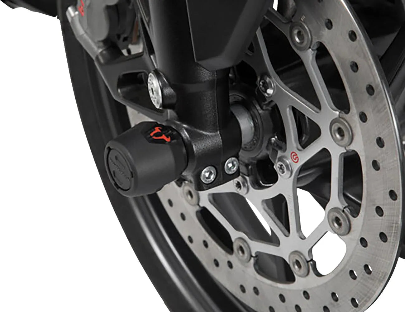FRONT AXLE SLIDER SET ΓΙΑ BMW G 310 GS ABS / G 310 R ABS '16–'24 | SW-MOTECH-STP.07.176.11301/B