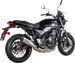 MUFFLER S/O TI Z650RS '22 ΓΙΑ KAWASAKI Z 650 RS ABS '22–'24 | AKRAPOVIC-S-K6SO8-HCQT