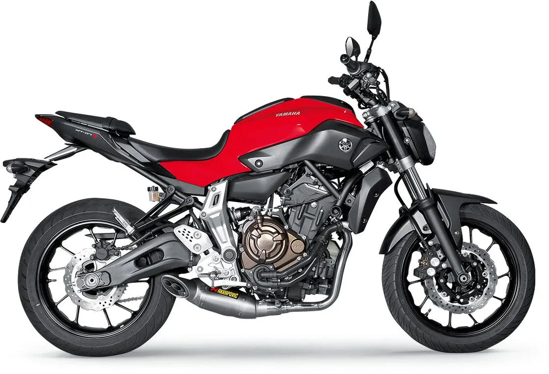 EXHAUST RAC SS/TI MT-07 ΓΙΑ YAMAHA FZ-07 700 / MT-07 / MT-07 ABS '14–'16 | AKRAPOVIC-S-Y7R1-HAFT