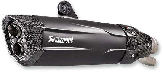 MUFFLER TI/CF BLK S1000RR 17 ΓΙΑ BMW S 1000 RR ABS '17–'18 | AKRAPOVIC-S-B10SO6-HDVDZBL