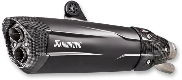 MUFFLER TI/CF BLK S1000RR 17 ΓΙΑ BMW S 1000 RR ABS '17–'18 | AKRAPOVIC-S-B10SO6-HDVDZBL