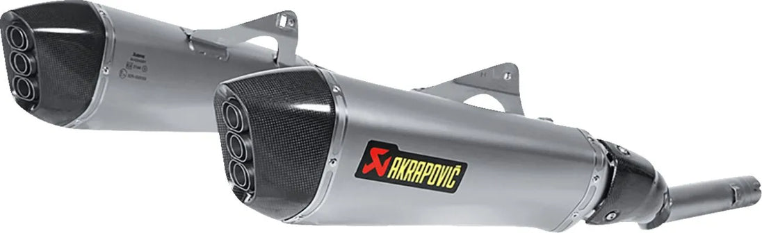 MUFFLERS TI/CF K1600GT ΓΙΑ BMW K 1600 GT ABS / K 1600 GTL ABS '11–'24 | AKRAPOVIC-S-B16SO4-HZAAT