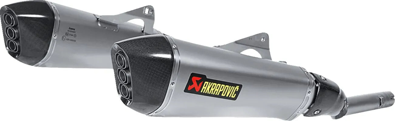 MUFFLERS TI/CF K1600GT ΓΙΑ BMW K 1600 GT ABS / K 1600 GTL ABS '11–'24 | AKRAPOVIC-S-B16SO4-HZAAT