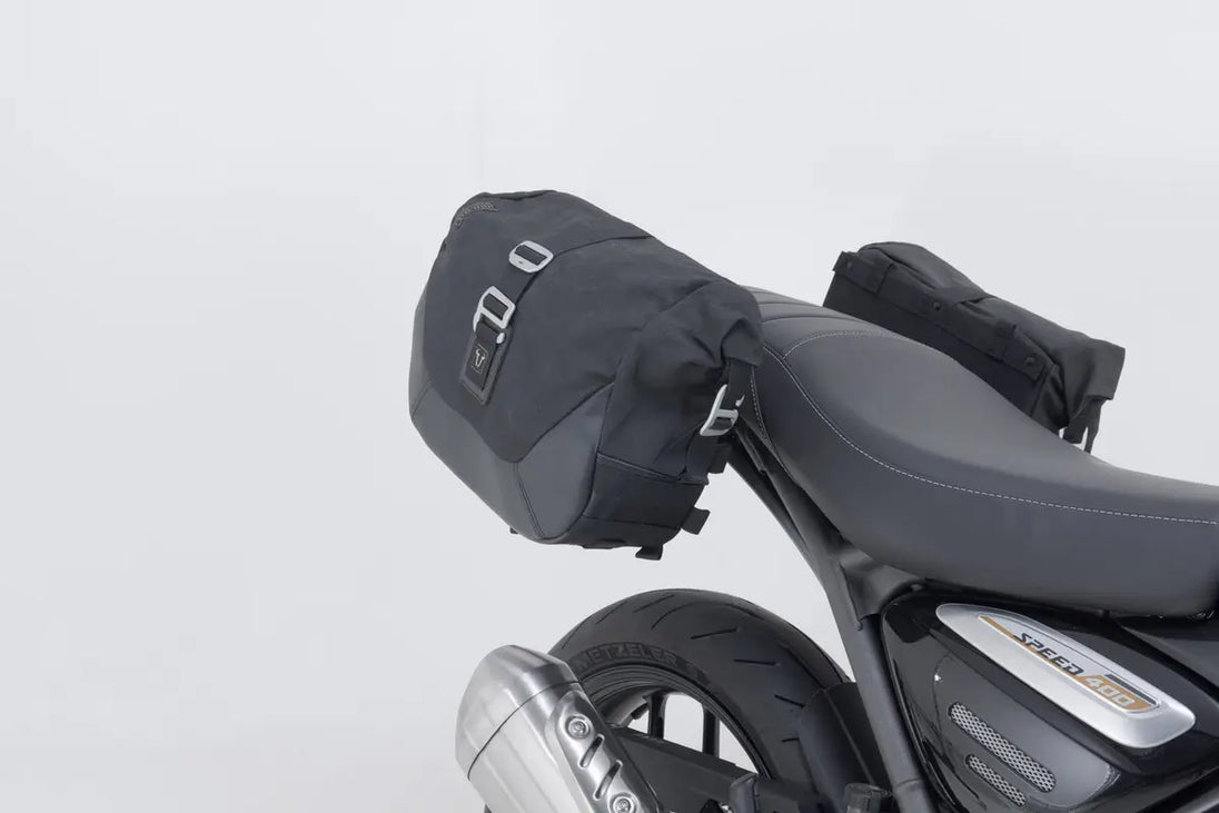 SIDEBAG SYS LEGEND LC BLACK ΓΙΑ TRIUMPH SCRAMBLER 400 X ABS / SPEED 400 ABS '24–'26 | SW-MOTECH-BC.HTA.11.616.20100