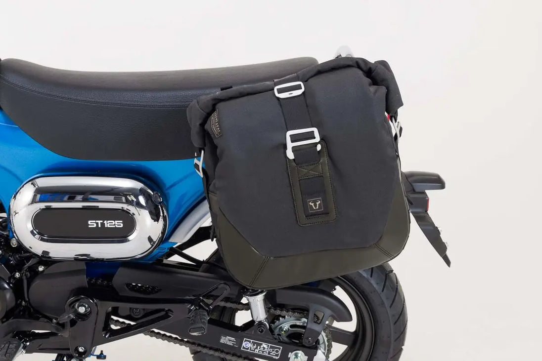 SIDEBAG SYS LEGEND LC BLACK ΓΙΑ HONDA ST 125 ABS '23–'24 | SW-MOTECH-BC.HTA.01.203.20100