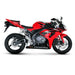 MUFFLER TI/CF CBR1000RR ΓΙΑ HONDA CBR 1000 RR / CBR 1000 RRS '06–'07 | AKRAPOVIC-S-H10SO5T-HWC