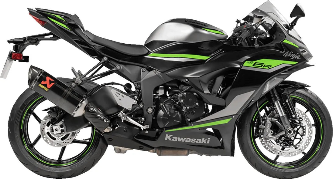 MUFFLER CARBON ECE KAWASAKI ZX6R ΓΙΑ KAWASAKI ZX-6 R 600 / ZX-6 R 636 / ZX-6 R 636 ABS '09–'26 | AKRAPOVIC-S-K6SO7-HZC/3