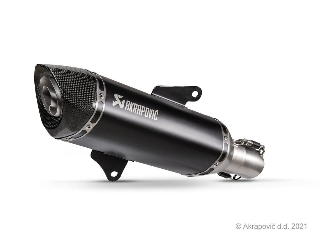 MUFFLER SS BK FORZA 350 ΓΙΑ HONDA ADV 350 ABS / NSS 350 ABS '21–'24 | AKRAPOVIC-S-H3SO8-HRSSBL