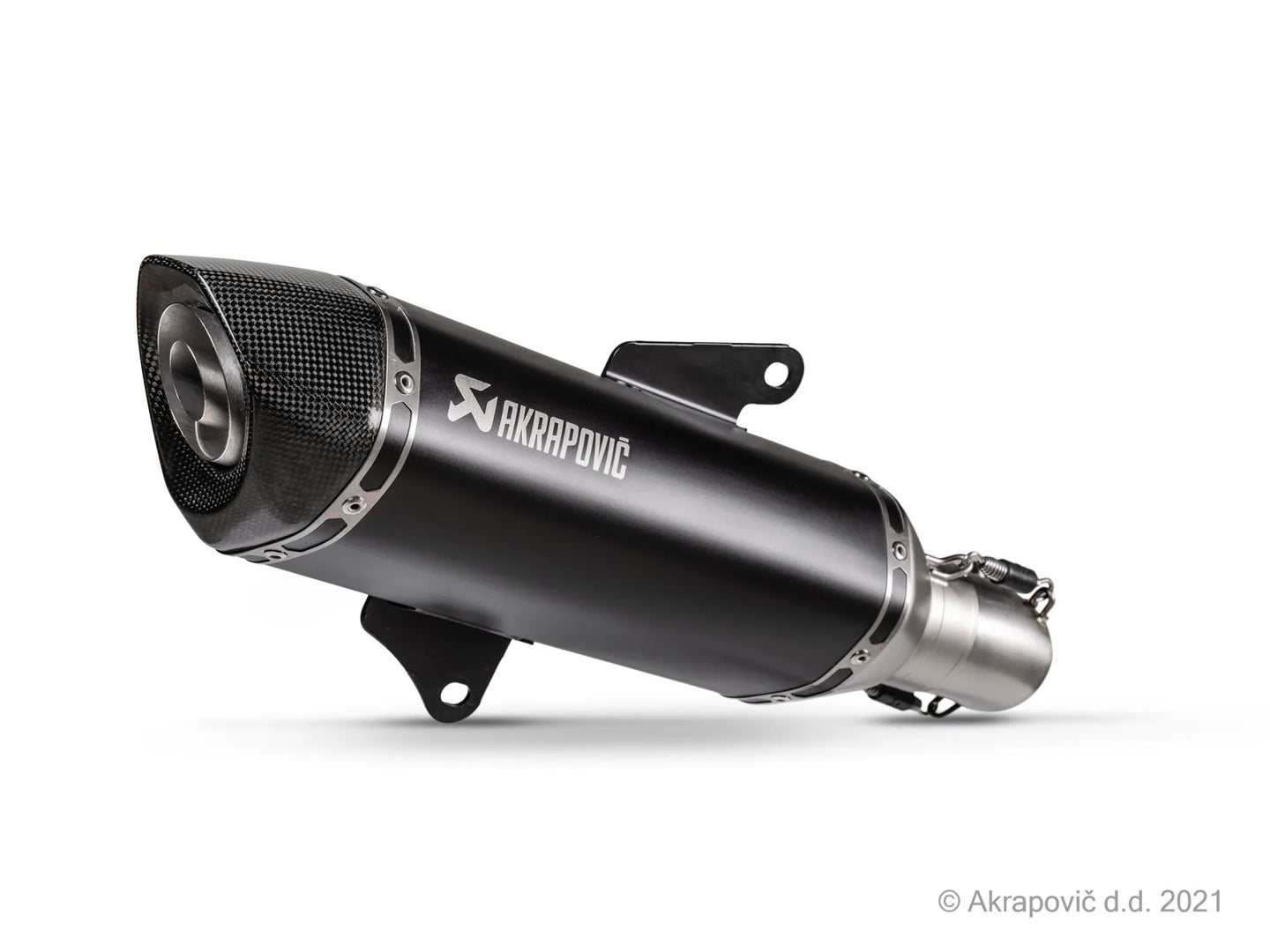 MUFFLER SS BK FORZA 350 ΓΙΑ HONDA ADV 350 ABS / NSS 350 ABS '21–'24 | AKRAPOVIC-S-H3SO8-HRSSBL