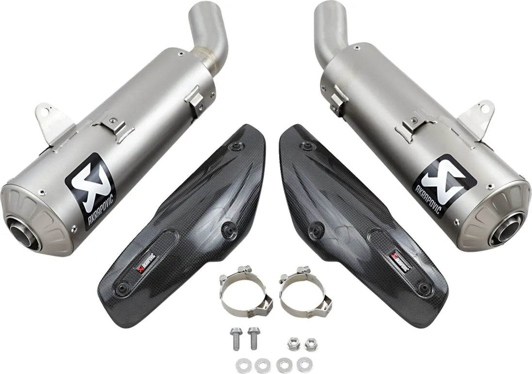MUFFLER TI DUCATI SBLR 1100 ΓΙΑ DUCATI SCRAMBLER 1100 ABS '18–'24 | AKRAPOVIC-S-D11SO4-HBFGT