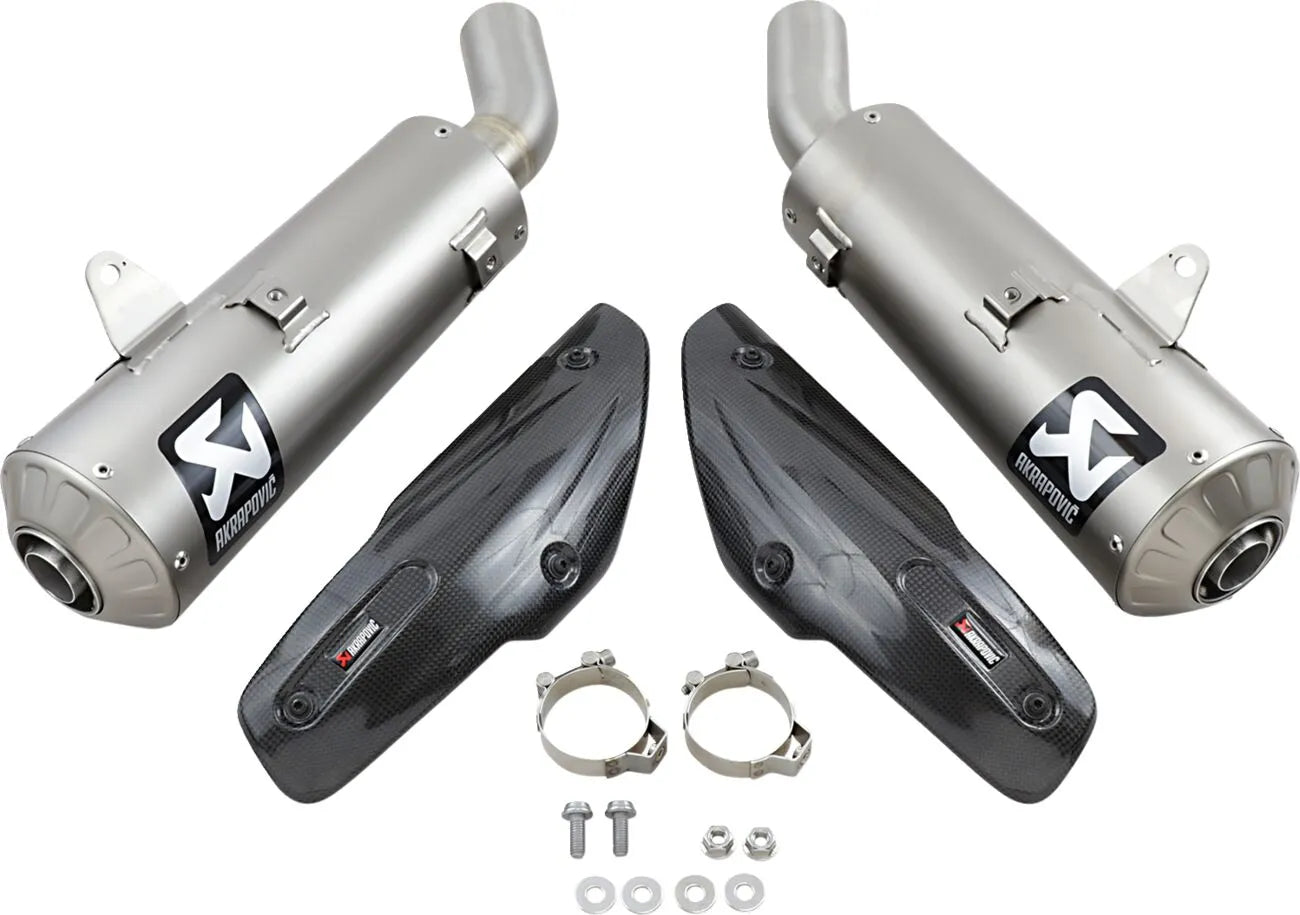 MUFFLER TI DUCATI SBLR 1100 ΓΙΑ DUCATI SCRAMBLER 1100 ABS '18–'24 | AKRAPOVIC-S-D11SO4-HBFGT