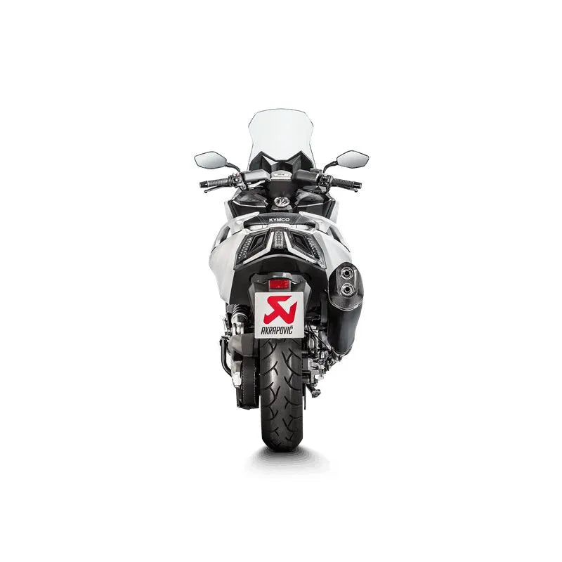 MUFFLER SS BLK KYM AK550 ΓΙΑ KYMCO AK 550 I ABS '17–'20 | AKRAPOVIC-S-KY5SO1-HRAASSBL