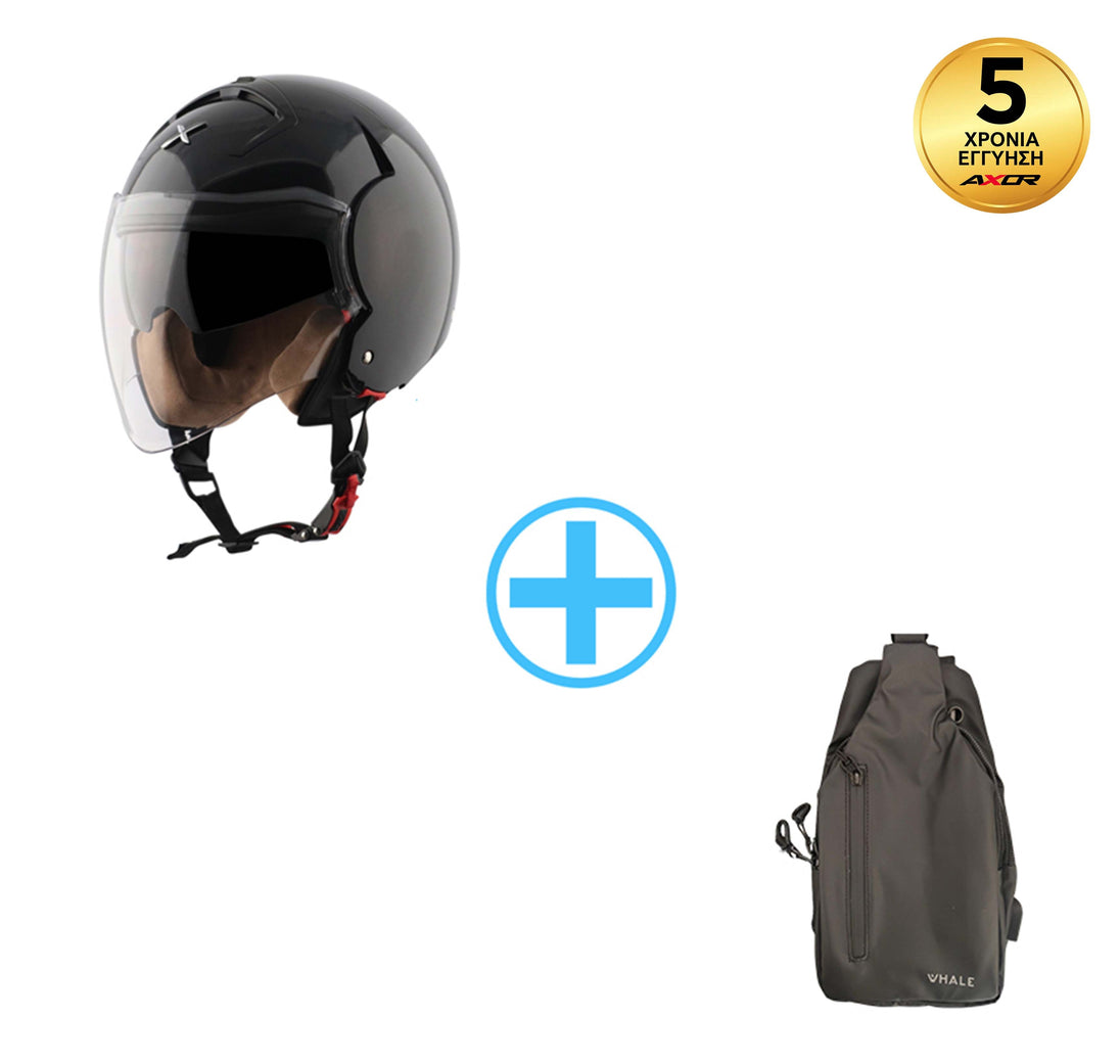 AXOR Striker Μαύρο + δώρο crossbody τσάντα